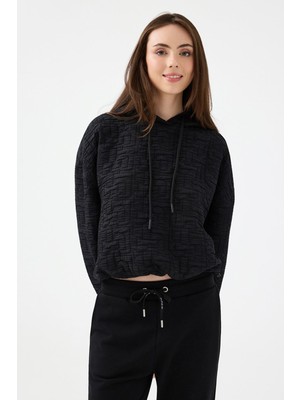 Odea Loft Kadın Weatshirt LF2040905,SIYAH S