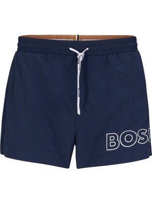Odea Boss Mooneye Quick-Dry Erkek Yüzme Şortu, Plaj Kıyafeti, NAVY413., S