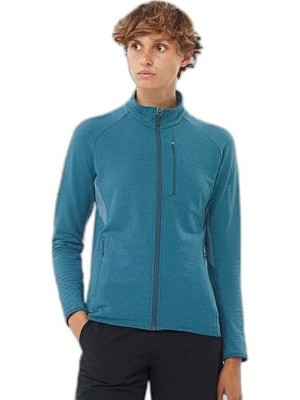 Odea Salomon Essentıal Lıghtwarm Kadın Outdoor Polar Ceket LC2225000 Mavi