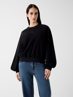 Odea Guess Kadın Sweatshirt, Siyah, M Beden