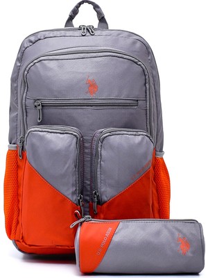 Odea U.s. Polo Assn. U.s. Polo. Assn. Unısex Okul Çanta Seti PLSET0102,GRI Tek Ebat