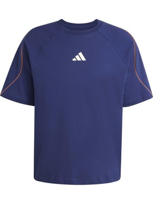 Odea Adidas Stadium Erkek Mavi Antrenman T-Shirt