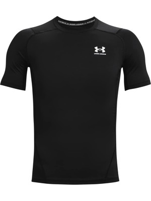 Odea Hg Armour Comp Ss Erkek Siyah Antrenman T-Shirt 1361518-001