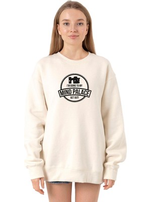 Odea Tshirthane Sherlock Mind Palace Ekru Kadın 2ip Sweatshirt P20413S1547, M