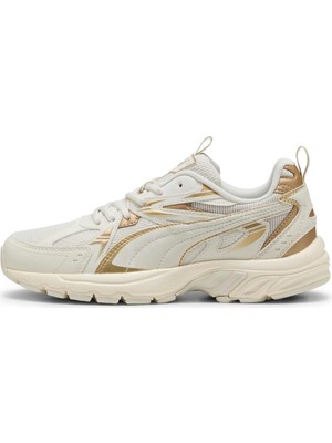 Odea Puma Kadın Milenio Tech Wmns Dayınight Spor Ayakkabı Vapor Gray-Gold-Warm White 37