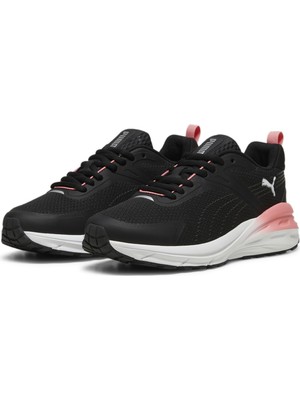 Odea Puma Hypnotic Unisex Yetişkin Koşu Ayakkabısı, Blk-Gray-White-Passionfruit, 38