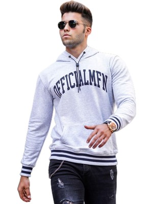 Odea Madmext Karmelanj Kapüşonlu Sweatshirt 5287,KAR Melanj L