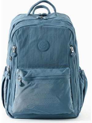 Odea Louisiana Polo Bolsas Kadın Okul Sırt Çanta Mavi 1091