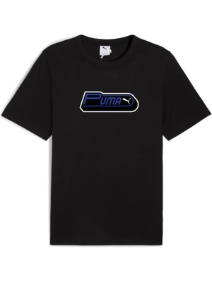 Odea Puma Future Archive Graphic Unisex Siyah T-Shirt, M, 632076, 01-Siyah, Unisex Yetişkin