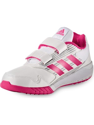 Odea Adidas Altarun Cf K Beyaz Pembe Grı Kız Çocuk Koşu Ayakkabısı Renkli 33