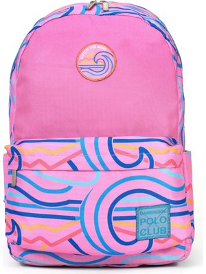 Odea Cambrıdge Polo CLUBCPO4093 Kız Çocuk Sırt Çantası, Pembe, Standart