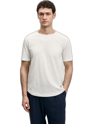 Odea Lufian Pamuklu Regular Fit Bisiklet Yaka Basic T Shirt Erkek T Shirt 111020312