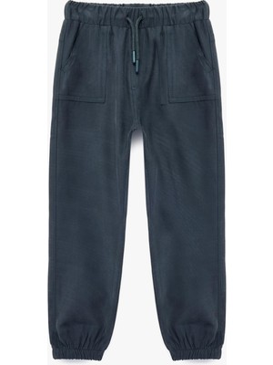 Odea Cep Detaylı Beli Bağcıklı Jogger Pantolon
