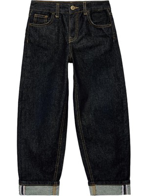 Odea Pamuklu Katlamalı Paçalı Denim Pantolon
