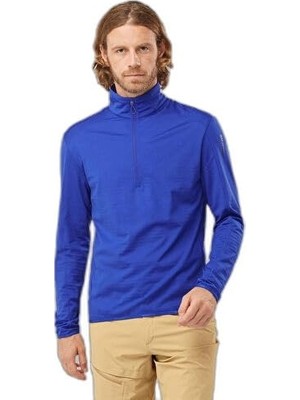 Odea Salomon Essentıal Lıghtwarm Erkek Outdoor Polar Ceket LC2001700 Mavi