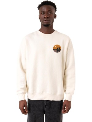Odea Tshirthane One Piece Anime Thousand Sunny Ekru Erkek 2ip Sweatshirt P19411S2723, L