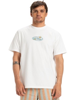 Odea Quiksilver Nd Nature Magic Erkek Beyaz Tişört