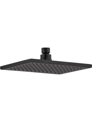 Odea Delta Faucet Yağmur Duş Başlığı, Yağmur Duş Başlığı, Mat Siyah Duş Başlığı Yağış, Metal Duş Başlığı, Tavan Montaj Duş Başlığı, Mat Siyah RP62955BL