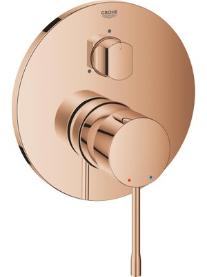 Odea Grohe Ankastre Banyo Bataryası 3 Çıkışlı Essence Warm Sunset 24169DA1