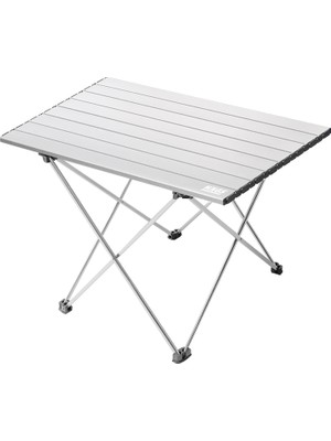 Odea Haegs Full Alüminyum Katlanır Kamp Masası, Piknik, Bbq, Balıkçılık, Doğa Aktiviteleri, Plaj Için Kolay Taşınabilir Kompakt Outdoor Ultra Hafif Kamp Masası Büyük Boy - Gümüş