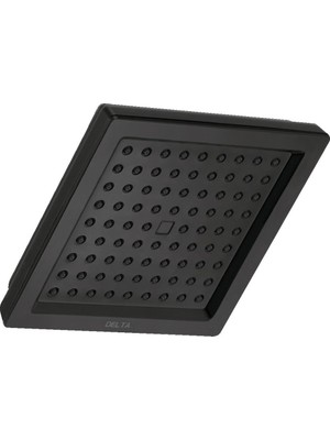 Odea Delta Faucet Tek Sprey Mat Siyah Duş Başlığı, Duş Başlığı Siyah Kare Duş Başlığı, Siyah Duş Başlığı, Mat Siyah RP62283BL