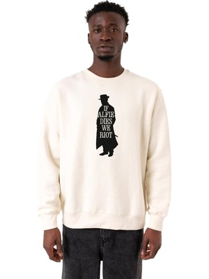 Odea Tshirthane Peaky Blinders Alfie Dies Halloween Ekru Erkek 2ip Sweatshirt P22478S1590, Xl