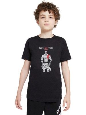 Odea Qivi Unisex Çocuk Siyah Baskılı Sweatshirt SFK0476-COCTS, 9-10 Yaş