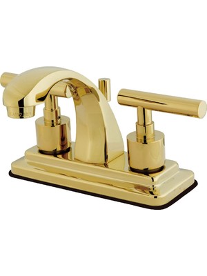 Odea Centerset Toilette Musluk Cilalı Pirinç Finish