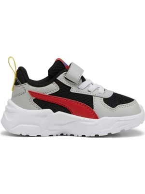 Odea Puma Gri - Kırmızı - Siyah Erkek Koşu Ayakkabısı 39148113-TRINITY Lite Ac+ Inf, 22, 5003172468