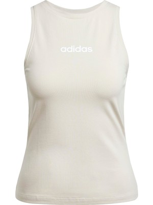 Odea Adidas Kadın Essentials Lineer Ince Pamuklu Kolsuz Tişört