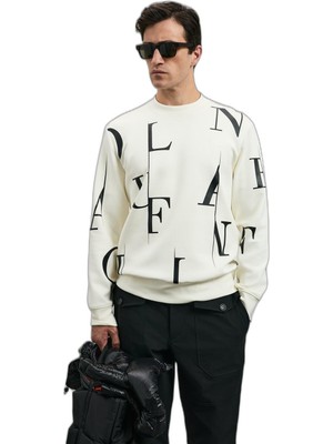 Odea Lufian Erkek Tıffany Sweatshirt 112030184 Kırık Beyaz