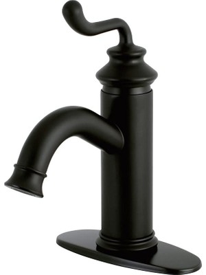 Odea Kingston Brass LS5410RL Royale Banyo Bataryası, Mat Siyah, 5,88 x 5,06 x 9