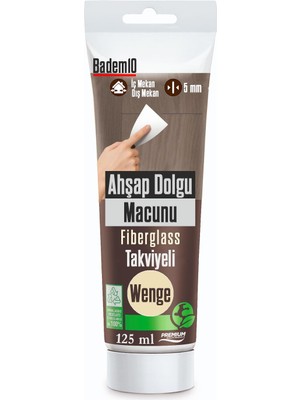 Odea Ahşap Parke Tamir Macunu Venge Renk Mobilya Masa Dolgu Çatlak Çizik Giderici 125 ml Kullanıma Hazır