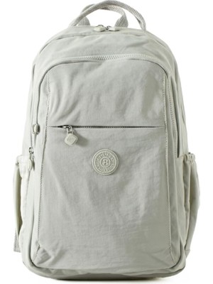 Odea Louisiana Polo Bolsas Kadın Okul Sırt Çanta Açık Gri 1092