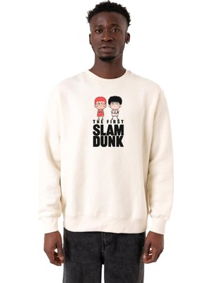 Odea Tshirthane Slam Dunk First Slam Dunk Ekru Erkek 2ip Sweatshirt P22947S7646, S
