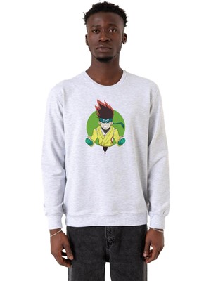 Odea Tshirthane Beyblade Arman Kusaba Beyaz Erkek 2ip Sweatshirt P18243S5522, Xl