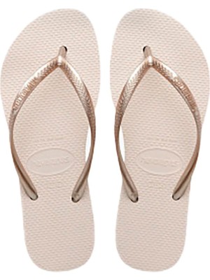 Odea Havaianas Slim Flatform Kadın Bej Terlik Sandalet, 39-40 Beden