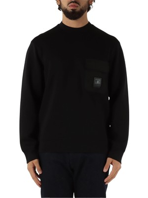 Odea Emporio Armani Streç Pamuklu Regular Fit Tek Cepli Bisiklet Yaka Sweat Erkek Sweat EM002925 AF10013 UC001