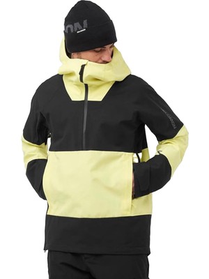 Odea Transfer Anorak Erkek Mont - LC2145300 Siyah/neon Sarı