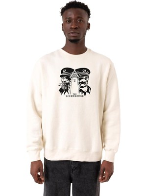 Odea Tshirthane The Lighthouse Minimalist Ekru Erkek 2ip Sweatshirt P18993S7486, L
