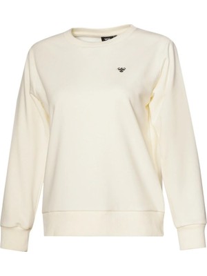 Odea Hummel Kadın Sweatshırt Hmlıconas Sweatshırt 922346 Off Whıte Xs