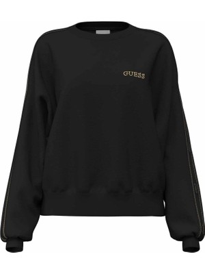 Odea Guess V6RQ96KCX22 Octavia Kadın Sweatshirt Siyah