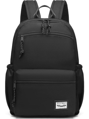 Odea Smart Bags Sırt Çantası Okul Boyu Laptop Gözlü 3160 Siyah