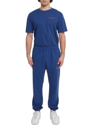 Odea Les Benjamins% 100 Pamuk Elastik Bel Bantlı Cepli Jogger Spor Pantolon Erkek Pantolon LB21SSCORMUSP