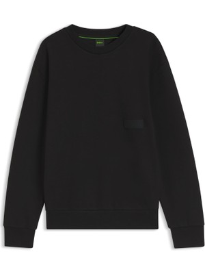 Odea Boss Erkek Sw_crewneck 10280170 01 Sweatshirt, Siyah 001, L