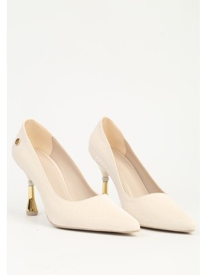 Pierre Cardin Pc - 55017 Kadın 9 cm Topuklu Abiye Ayakkabı