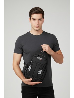 Seventeen 4901 Erkek Kanvas Body Bag & Sırt Çantası