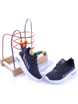 Papuç Sepeti 502 Rahat Hafif Günlük Unisex Çocuk Işıklı Spor Ayakkabı