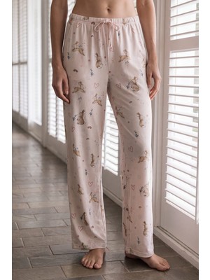 Hays Kadın Pamuklu Uzun Pijama Altı