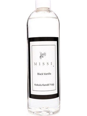Esranın Dünyası 400 ml Black Vanilya Kokulu Kandil Yağı